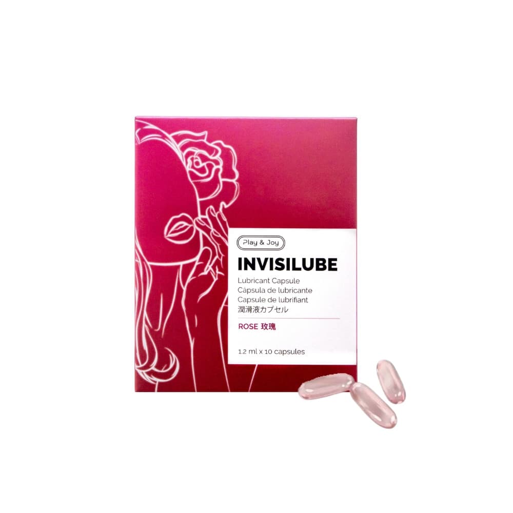 Viên nang bôi trơn Invisilube hương hoa hồng