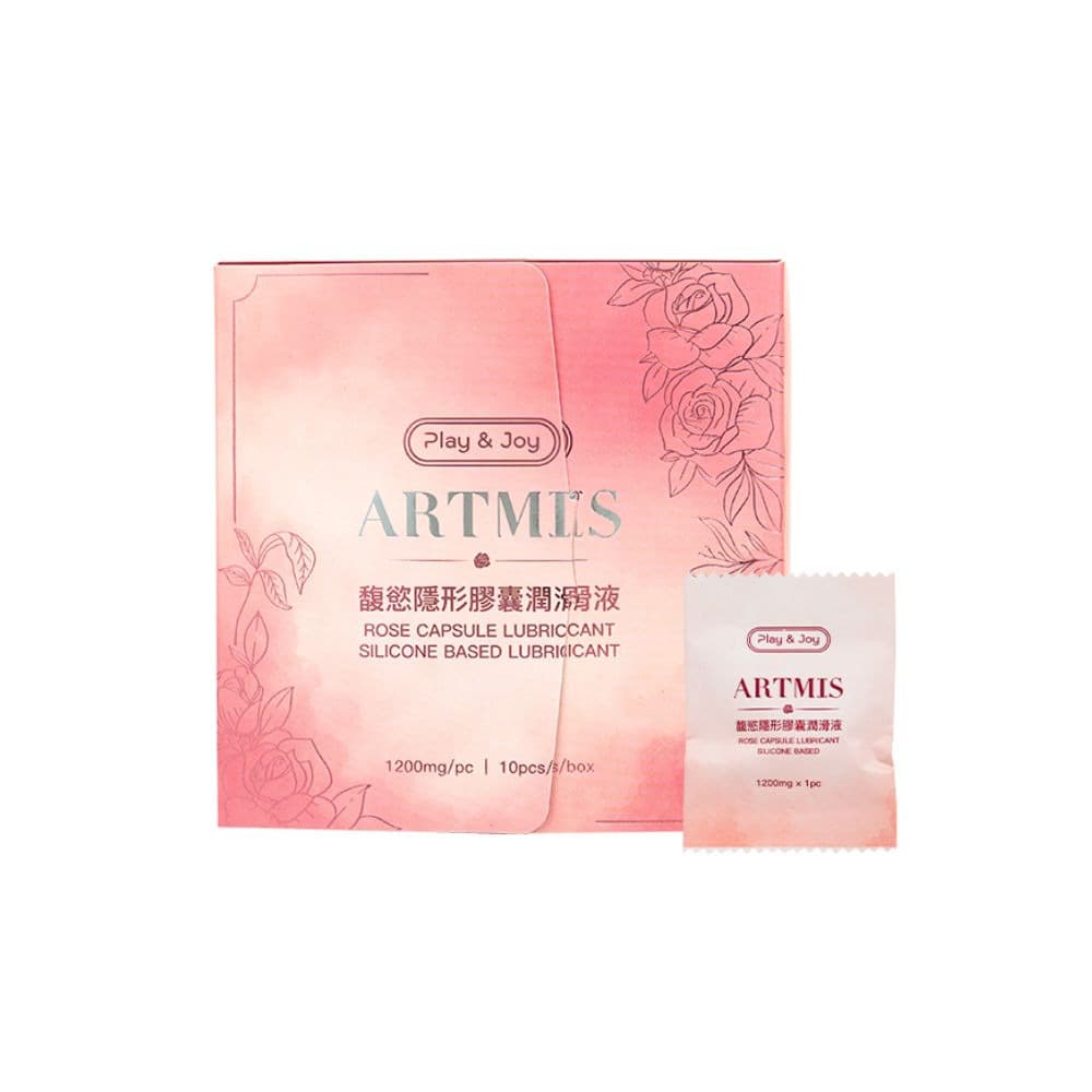 Gel bôi trơn dạng viên nang ARTMIS - Ấm nóng / Hương hồng